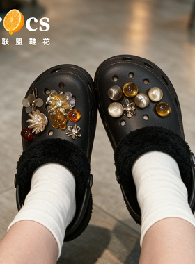 洞洞鞋内胆可拆卸适合crocs卡洛驰泡芙保暖鞋内衬2026冬新款鞋垫