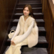 软糯厚实saga整皮狐狸背毛保暖皮草马甲女 冬日千金 GHJOD studio