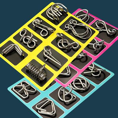 益智力解扣24件套动脑筋思维玩具