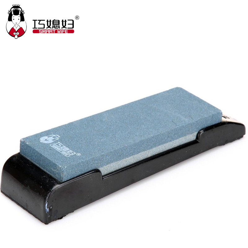 巧媳妇磨刀石棕刚玉防滑磨刀石菜刀双面磨刀器AM-02带底座,厨房/烹饪用具,其它,淘宝优惠券,粉丝福利购,淘宝优惠卷