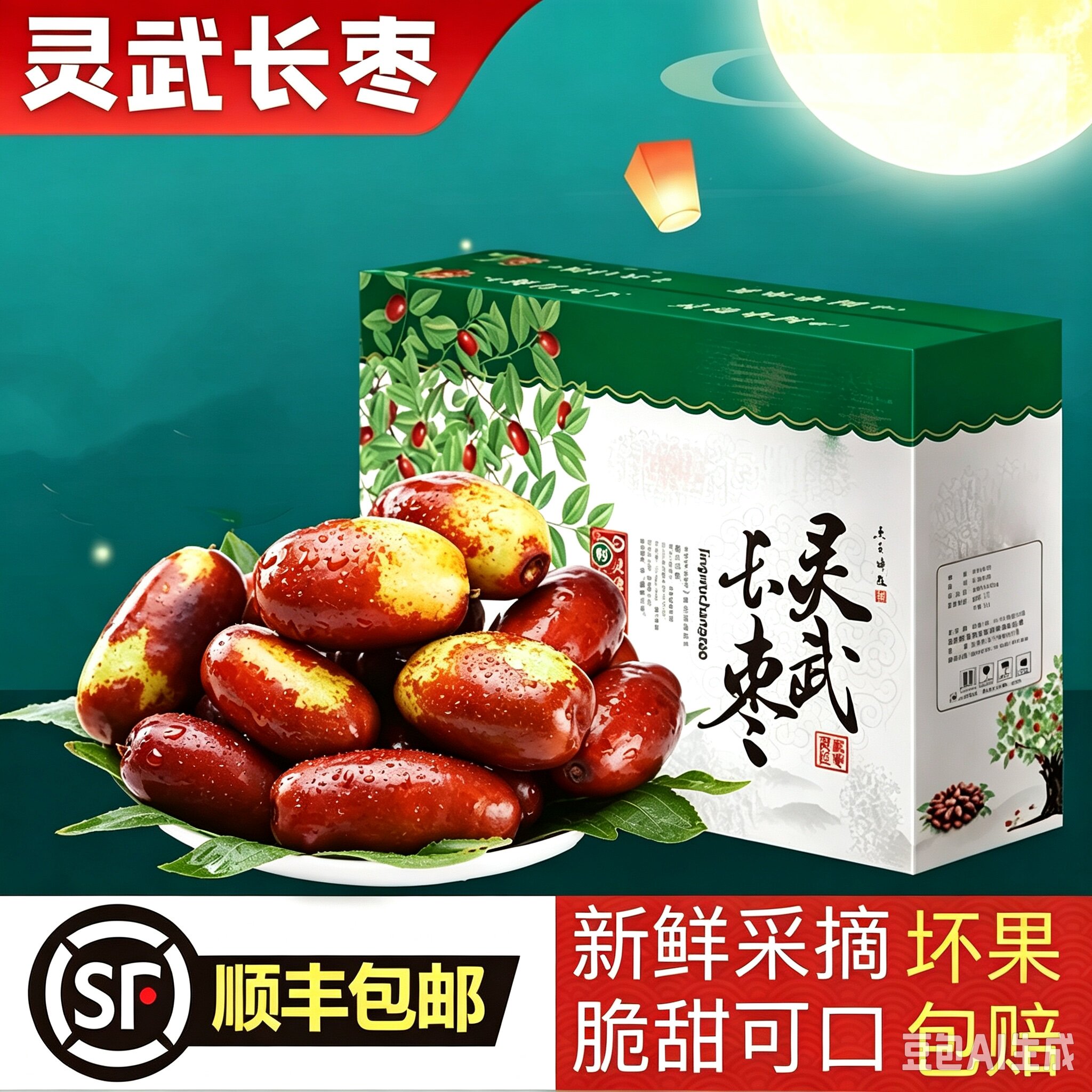 【顺丰包邮】正宗宁夏特产灵武长枣
