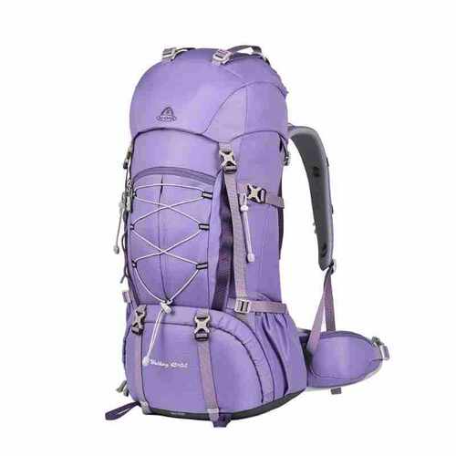 艾王尼龙防泼水全新升级45+5L户外运动徒步登山旅行露营双肩背包