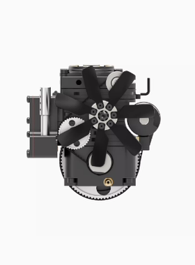 Toyan拓阳发动机单缸透明视窗四冲程甲醇/燃油模型FS-S100AT1D-XP