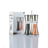 304不锈钢手动胡椒研磨器花椒香料研磨成粉调料瓶Pepper Grinder