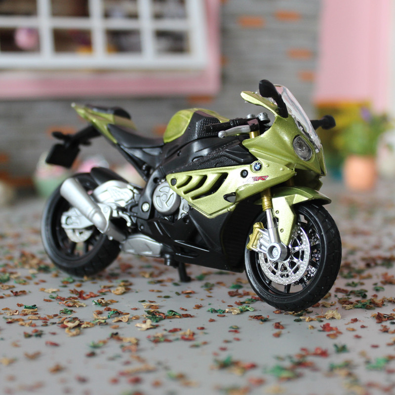 118宝马摩托车模型礼物摆件