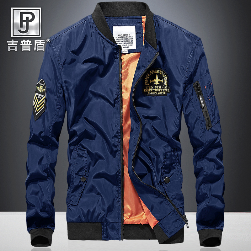 吉普盾春季美国空军ma1飞行员夹克男士薄款休闲春秋棒球服外套潮|ruв категории Мужская одежда, пиджак - от Buy2taobao.com для оказания профессиональной услуги покупки агента Taobao