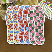 9层纯布鞋 天花板了 垫十字绣加厚不加价耐用手感好吸汗去异味