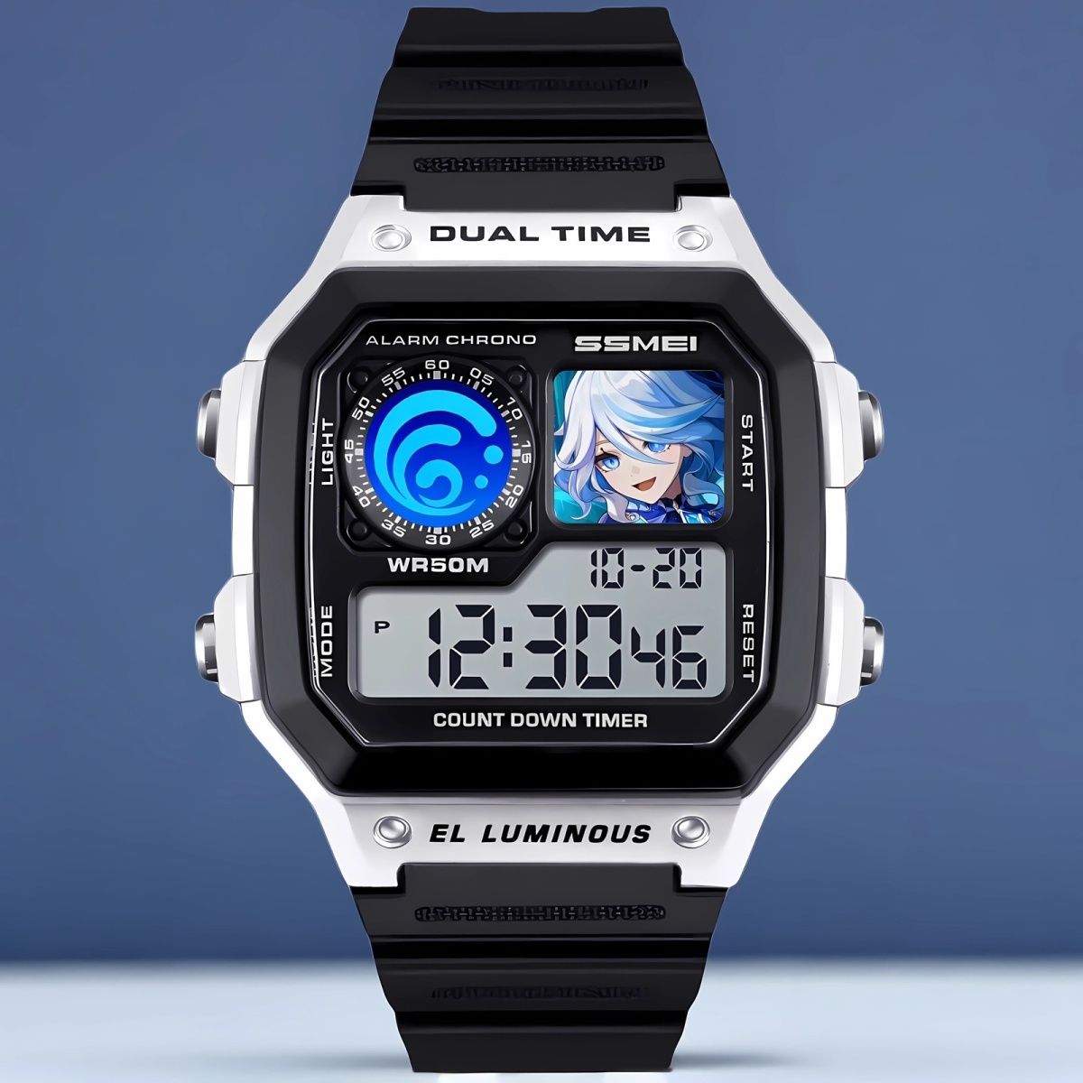 2024龙年【24小时发货】原神芙宁娜定制手表 动漫 二次元  小方块