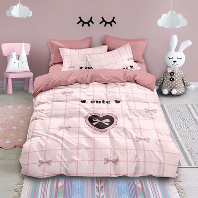 2024ins风蝴蝶结全棉被套