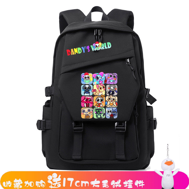 26新款DANDY'S WORLD ROBLOX 双肩背包 丹迪的世界周边 太阳花学