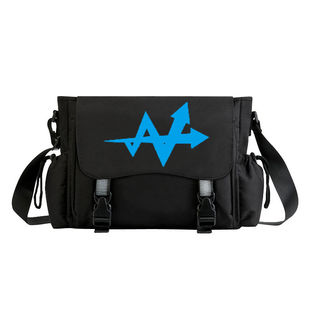 2025废墟图书馆斜挎包游戏周边WARP清扫人员W公司学生单肩包