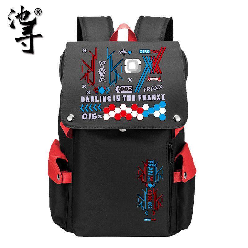 intheFRANXX动漫双肩包