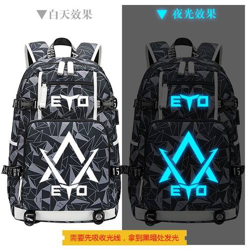 2023ETO地球三体组织书包来图定制地球往事 动漫周边学生双肩背包