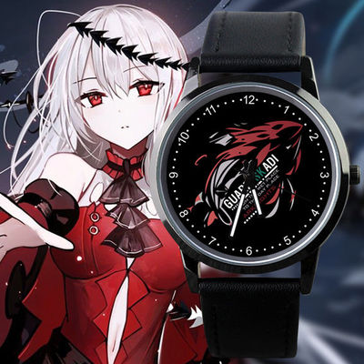 2024龙年明日方舟干员斯卡蒂凯尔希罗德岛同款防水手表男女学生表