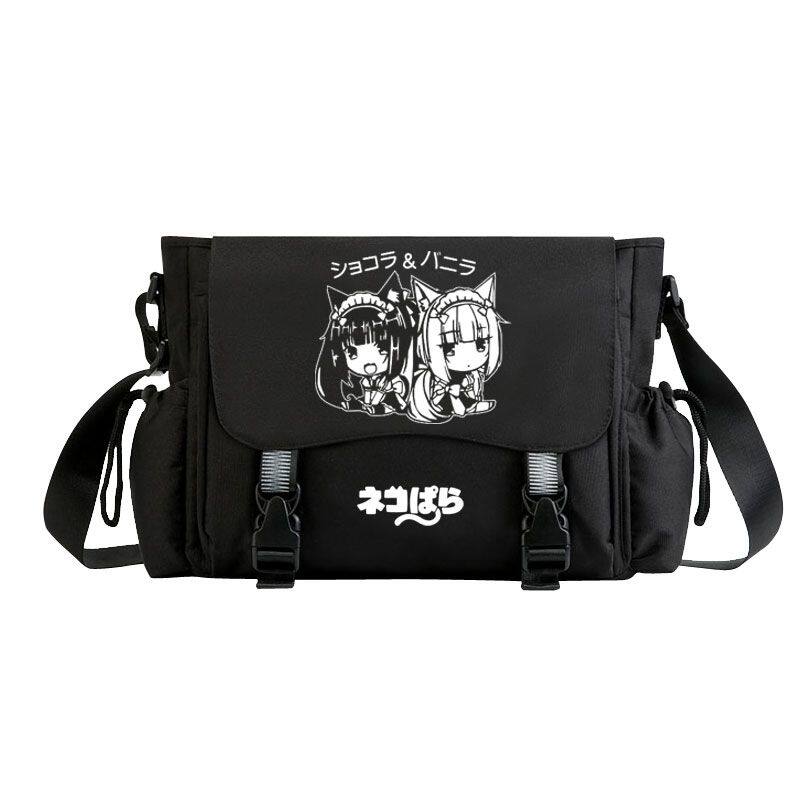 2025巧克力与香子兰斜挎包猫娘乐园单肩包动漫周边二次元学生背包