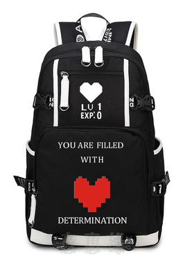 2025UNDERTALE传说之下游戏动漫男女学生书包电脑双肩背包骷髅兄