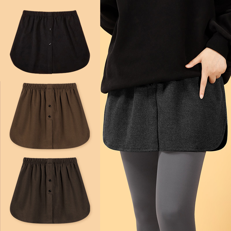 屁帘女鲨鱼裤叠穿神器下摆女士