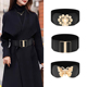 腰带女士2026新款 大衣羽绒服连衣裙宽皮带高级感配饰松紧弹力腰封