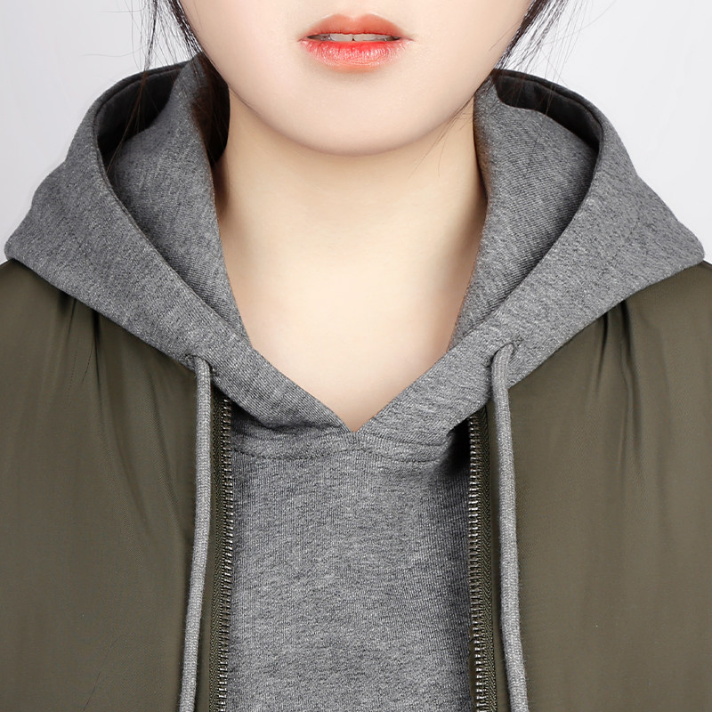 假领子卫衣帽子百搭秋冬内搭保暖