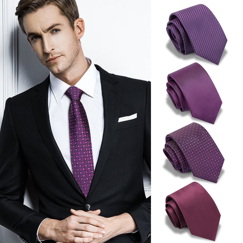 领带男商务正装结婚高档学院风职业西装紫色领带潮韩版休闲手打款,服饰配件/皮带/帽子/围巾,领带,淘宝优惠券,粉丝福利购,淘宝优惠卷