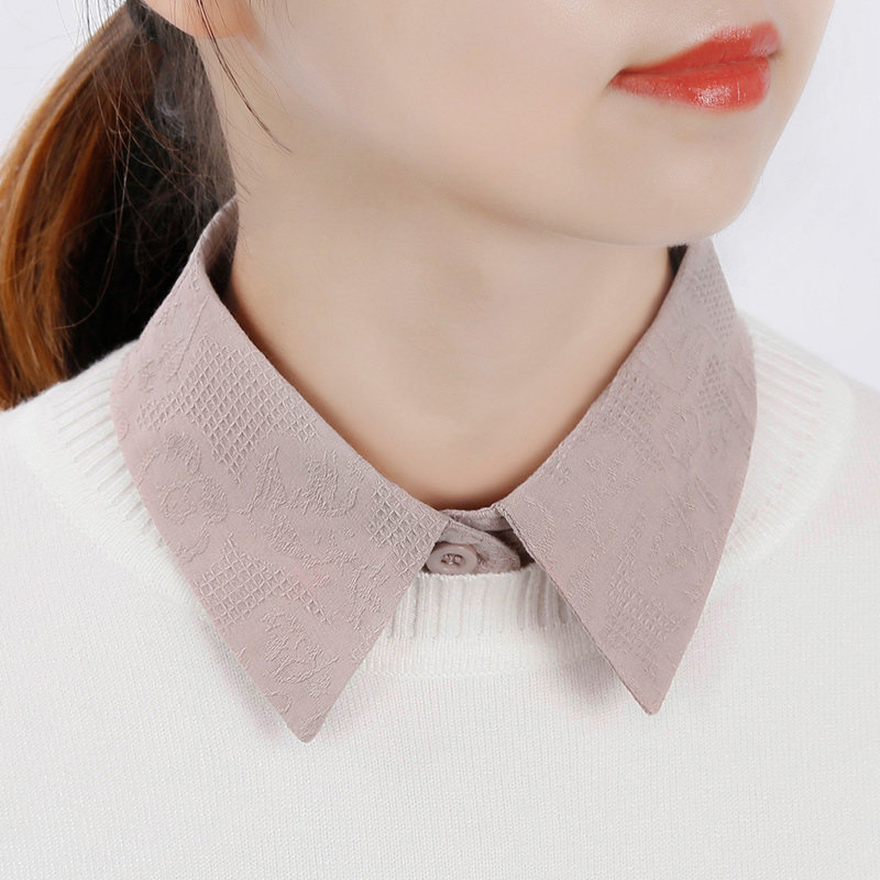 假领子女百搭假领衬衣领装饰衬衫娃娃领配毛衣假衣领韩版秋冬时尚