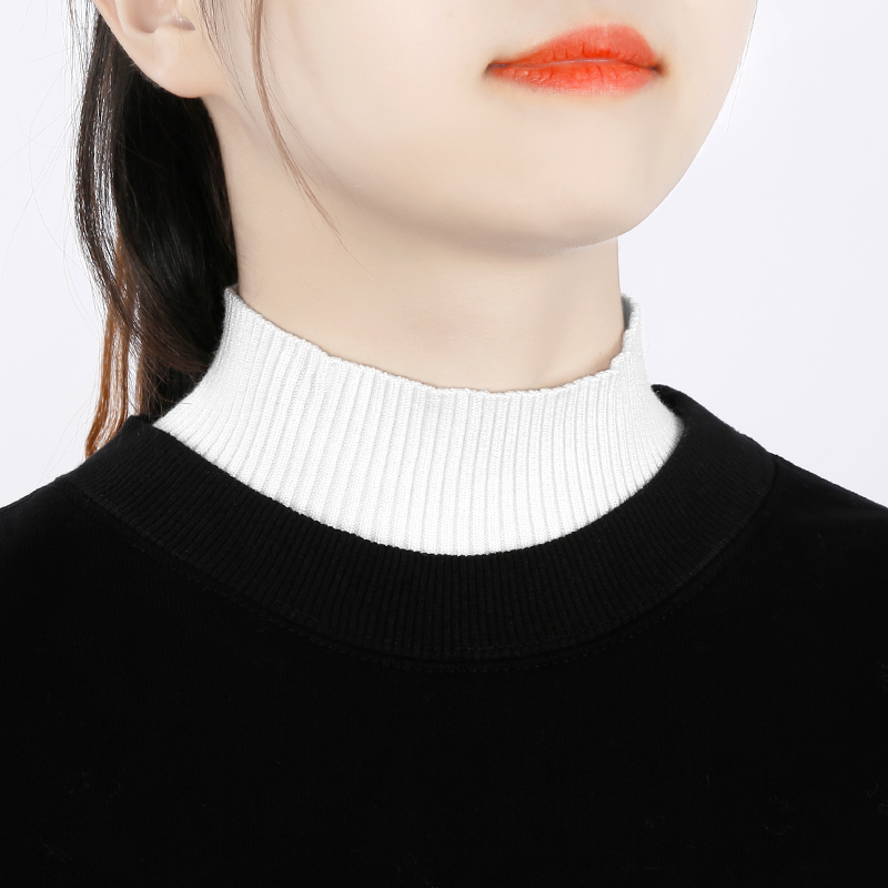 韩版假领子女百搭针织斗篷搭肩