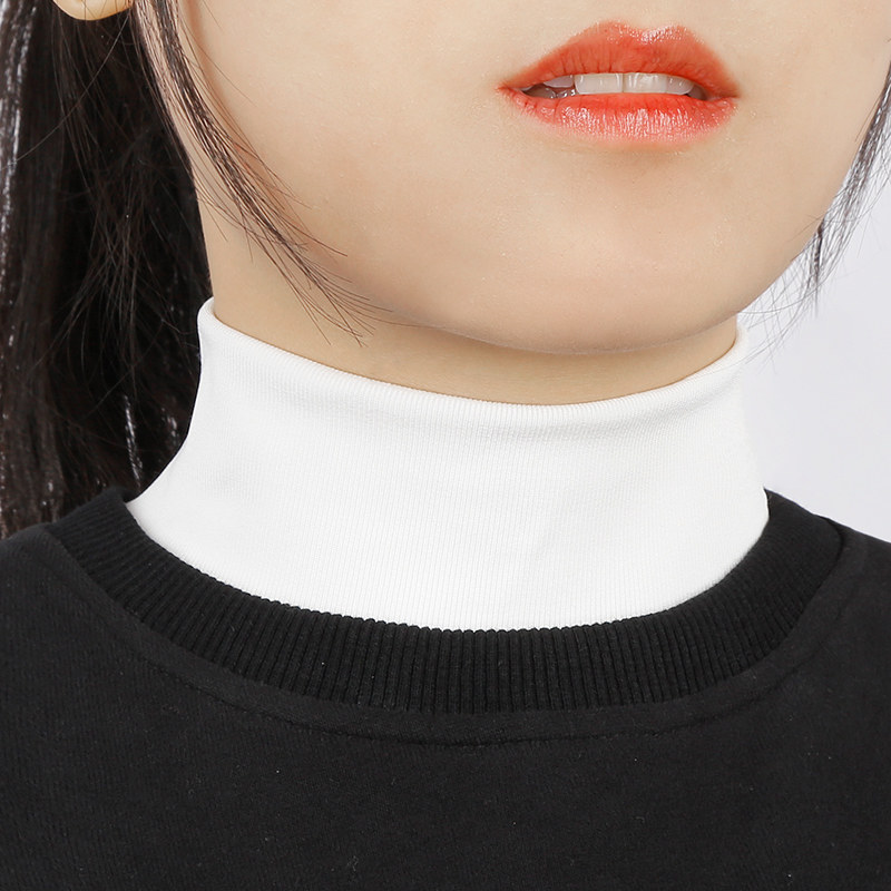 假领子女百搭假领2024春秋内搭白色针织高领多功能打底毛衣保暖潮,服饰配件/皮带/帽子/围巾,假领,淘宝优惠券,粉丝福利购,淘宝优惠卷