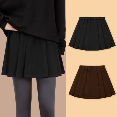 2025秋冬季百褶裙高级屁帘女卫衣