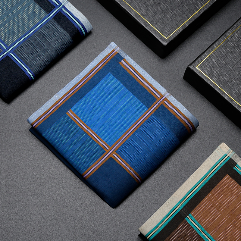 男士手帕高端純棉古風手絹老人