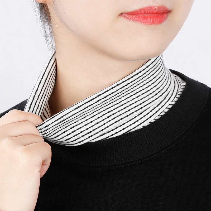 条纹毛衣打底假领子女针织假高领保暖假衣领多功能百搭假领秋冬季,服饰配件/皮带/帽子/围巾,假领,淘宝优惠券,粉丝福利购,淘宝优惠卷