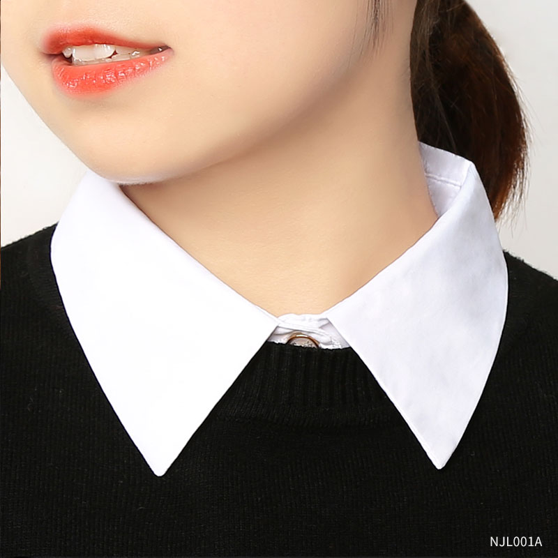 毛衣搭配秋冬假领子韩版