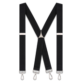 成人挂钩背带西裤 吊带西装 衬衫 男士 背带夹胖人松紧防滑加长吊裤 带