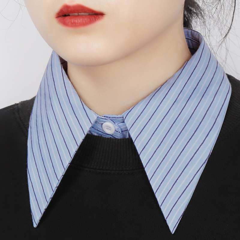 大码假领女百搭假领秋冬高档衣领