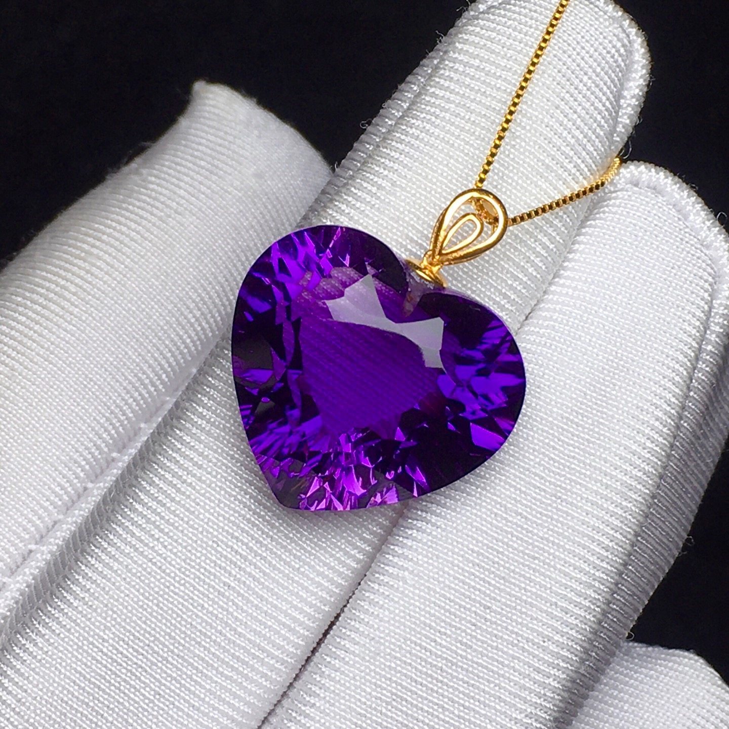 正品天然紫水晶爱心吊坠项链18k金女款毛衣链挂件饰品礼物送礼,饰品/流行首饰/时尚饰品新,颈饰,淘宝优惠券,粉丝福利购,淘宝优惠卷