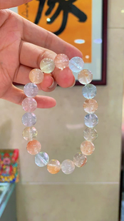 包邮 水晶手链送闺蜜礼物 天然水晶多宝手串手链大颗粒新中式 正品