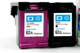 便携式打印机200 250 258墨盒62XL大容量再生墨盒惠普