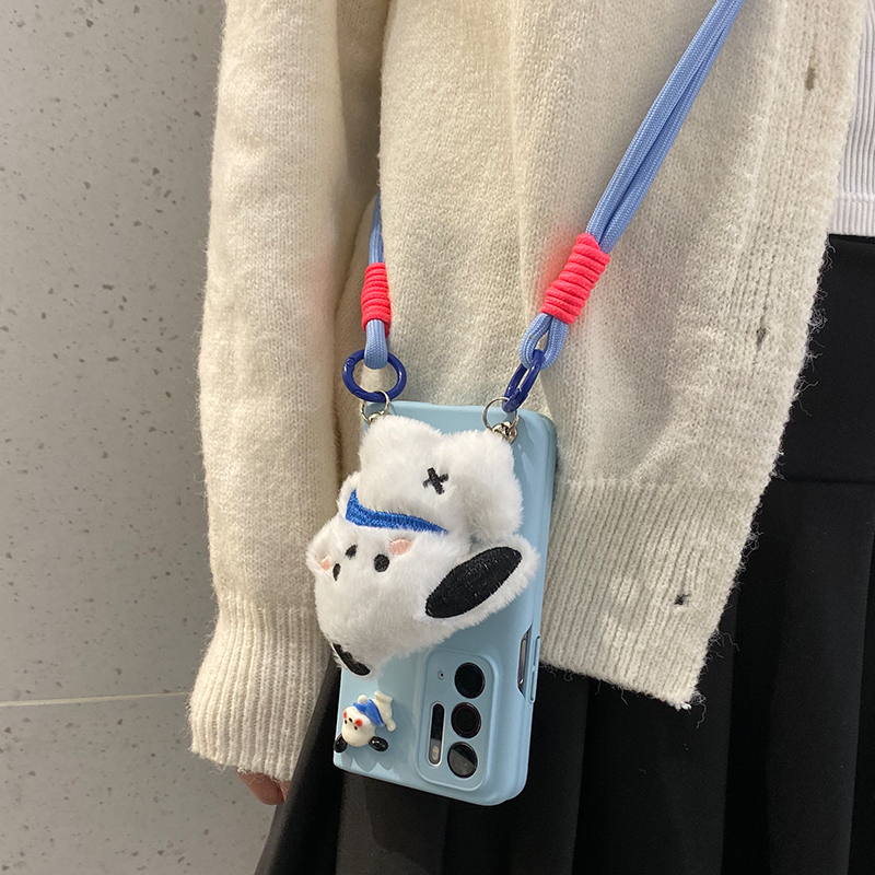 OPPOfindn3flip硬壳毛绒帕恰狗