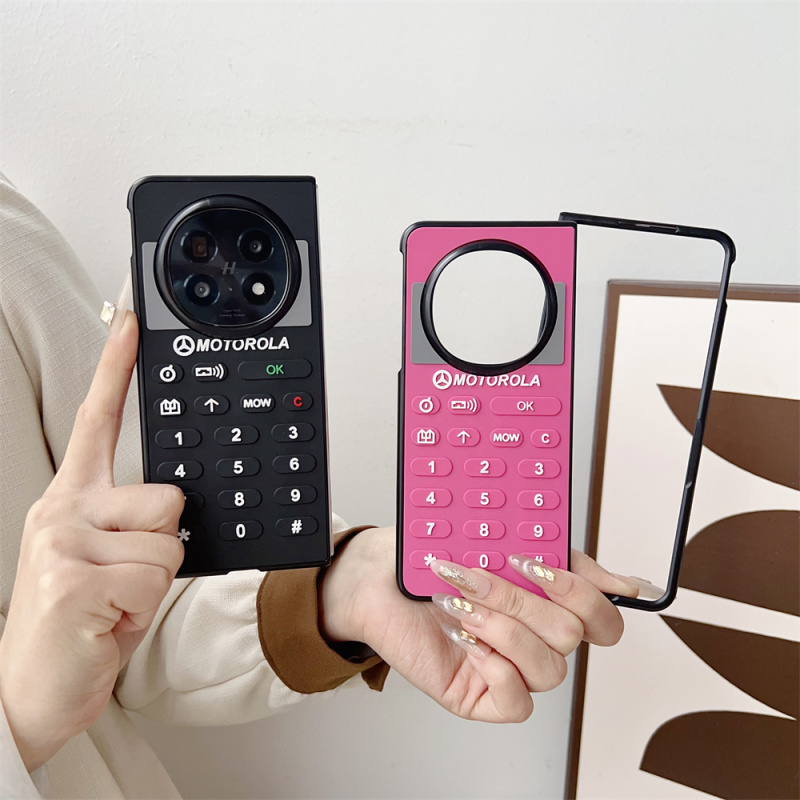 适用于OPPOFindN5手机壳创意个性大哥大立体vivoxfold3左右折叠小米MIXFold4套谷歌pixel fold男女9 fold外壳