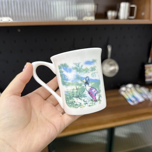 骨质瓷可爱卡通牛奶杯茶杯咖啡杯