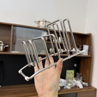 304不锈钢砧板架厨房菜板架家用锅盖置物架子盘子收纳架多功能架