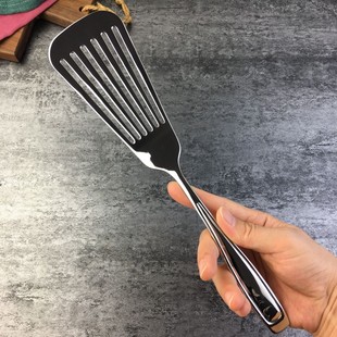 鱼铲创意牛排铲子煎蛋煎饼漏铲厨房料理工具 304不锈钢料理铲日式