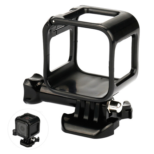 新品gopro hero4 Session侧边框 标准边框/保护壳 配底座 现货   配件包含          标准边框（底部固定）*1   活动基座*1 镙杆*1