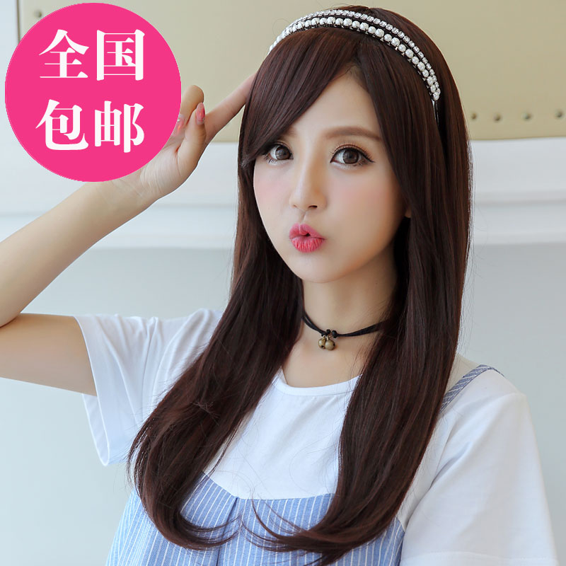 Perruque Long cheveux raides - Ref 2608751 Image 1