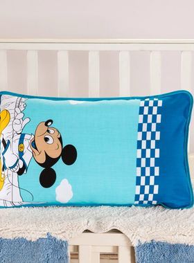 儿童枕头枕芯纯棉枕套1-3-6岁宝宝护颈枕四季通用幼儿园整头30x50