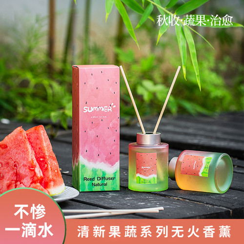 无火藤条香薰家用清新除臭摆件