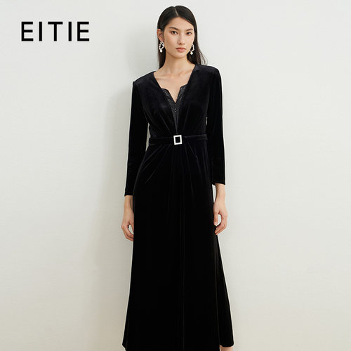 礼服EITIE连衣裙高级感鱼尾