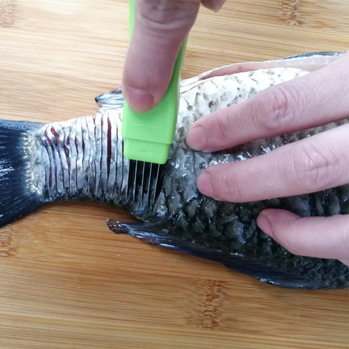 厨房无刺鲫鱼去鱼刺碎骨杀鱼刀具