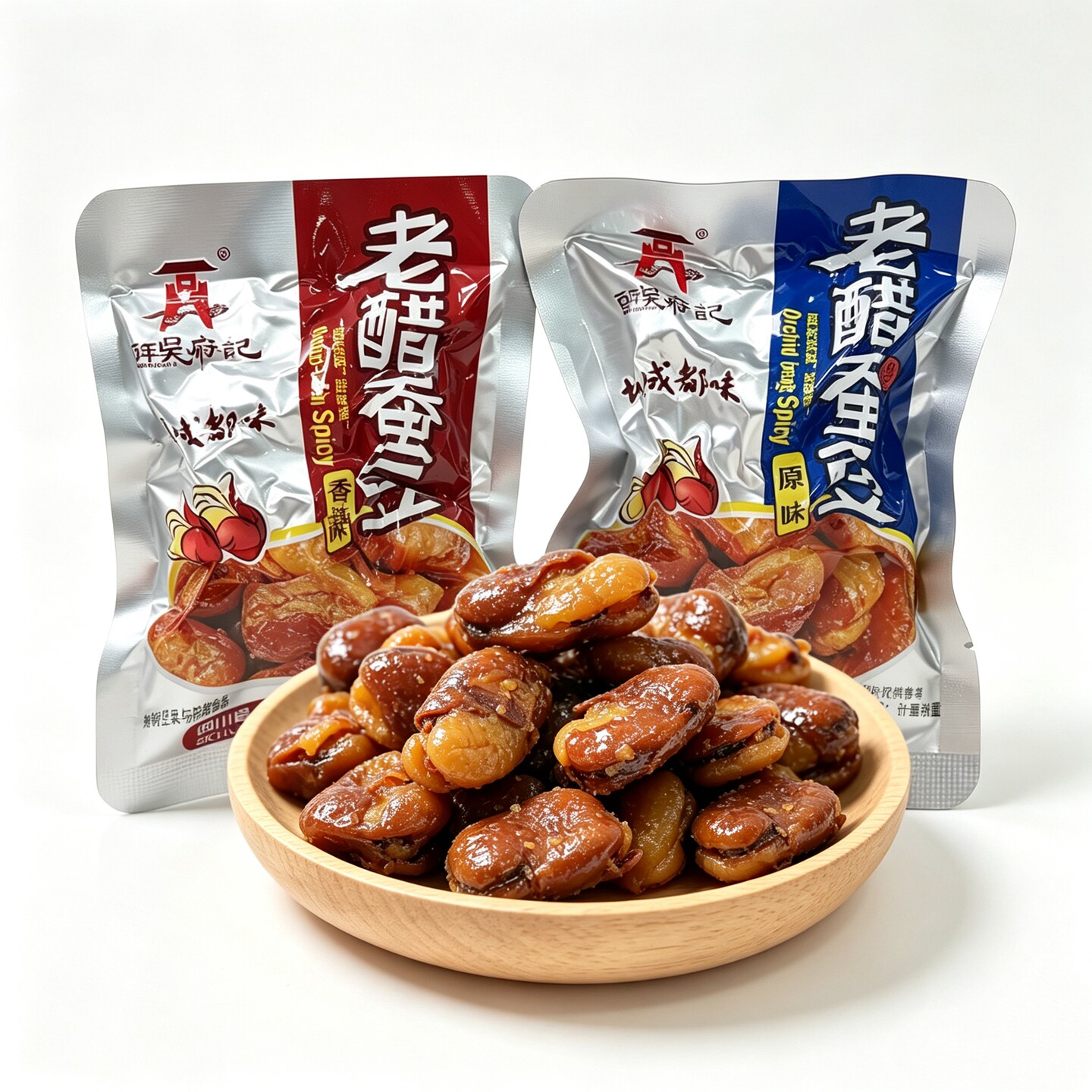 百年吴府记老醋蚕豆原味香辣味称重小包装下酒小菜酥脆休闲小零食