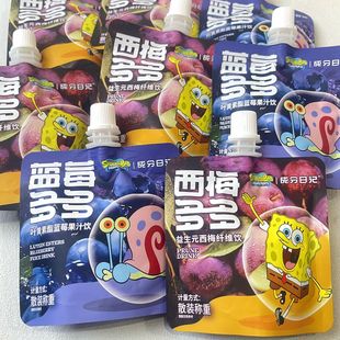 成分日记西梅多多益生元西梅纤维饮蓝莓多多叶黄素酯蓝莓果汁饮料