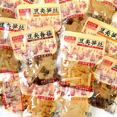 长汀日日营豆腐干豆夹笋丝香菇